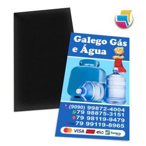 500 UNIDADES - ÍMÃS DE GELADEIRA/CORTE RETO/COUCHÊ 250G/VERNIZ UV TOTAL FR/50X90MM Couche 250g brilho - imã 50x90cm 4x0 Verniz UV Total Frente Corte reto 
